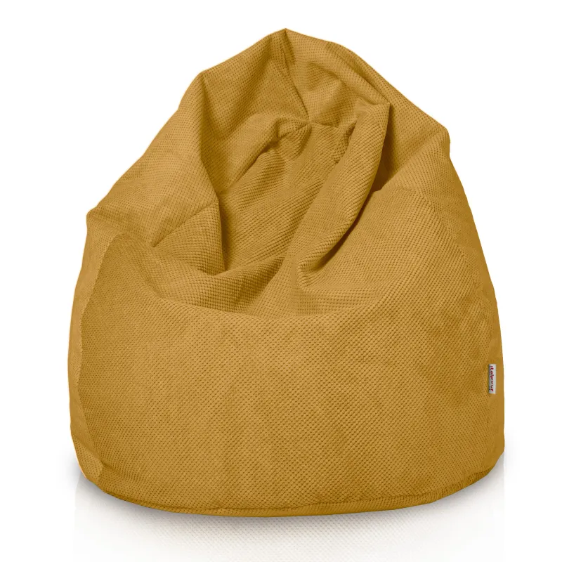 Large Bean Bag Chair XL - Dot Textured Velvet – view 34