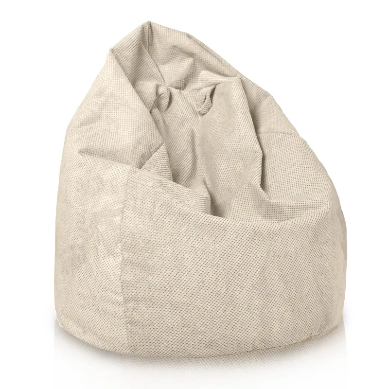 Large Bean Bag Chair XL - Dot Textured Velvet – view 29