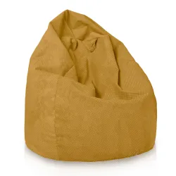 Bean Bag Chair - Dot Textured Velvet