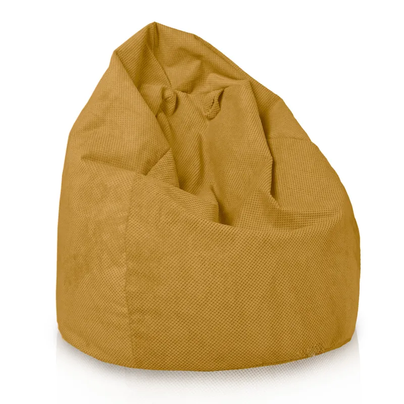 Large Bean Bag Chair XL - Dot Textured Velvet – view 32