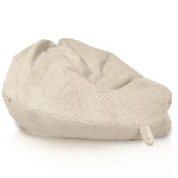 Large Bean Bag Chair XL - Dot Textured Velvet – view 30