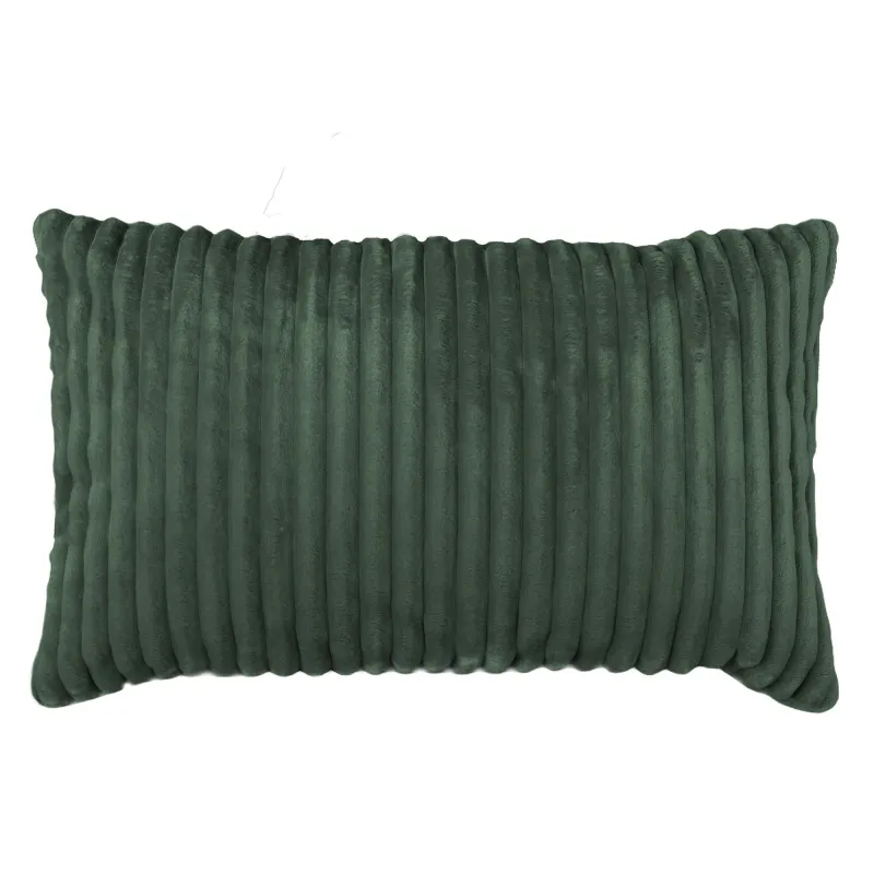 Rectangular decorative pillow 45x70 cm - Jumbo Cord Stripe – view 3
