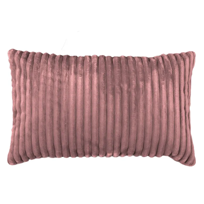 Rectangular decorative pillow 45x70 cm - Jumbo Cord Stripe – view 4