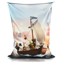 Floor Cushion for Kids - Premium Printed Fabric
