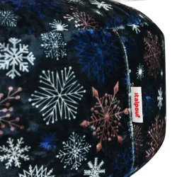Round Footstool Pouffe - Premium Printed Fabric – view 78