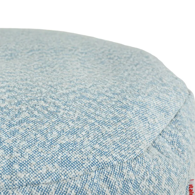 Round Footstool Pouffe - Premium Printed Fabric – view 81