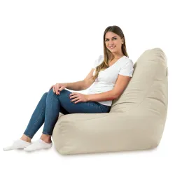 Bali Bean Bag Chair with Backrest - Soft Velvet – view 66