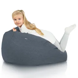 Kids Bean Bag Chair L - Eco-Recycled Fabric – view 3