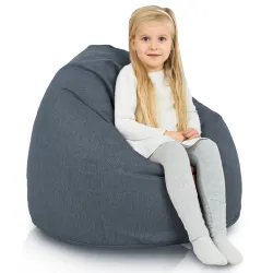 Kids Bean Bag Chair L - Eco-Recycled Fabric – view 4