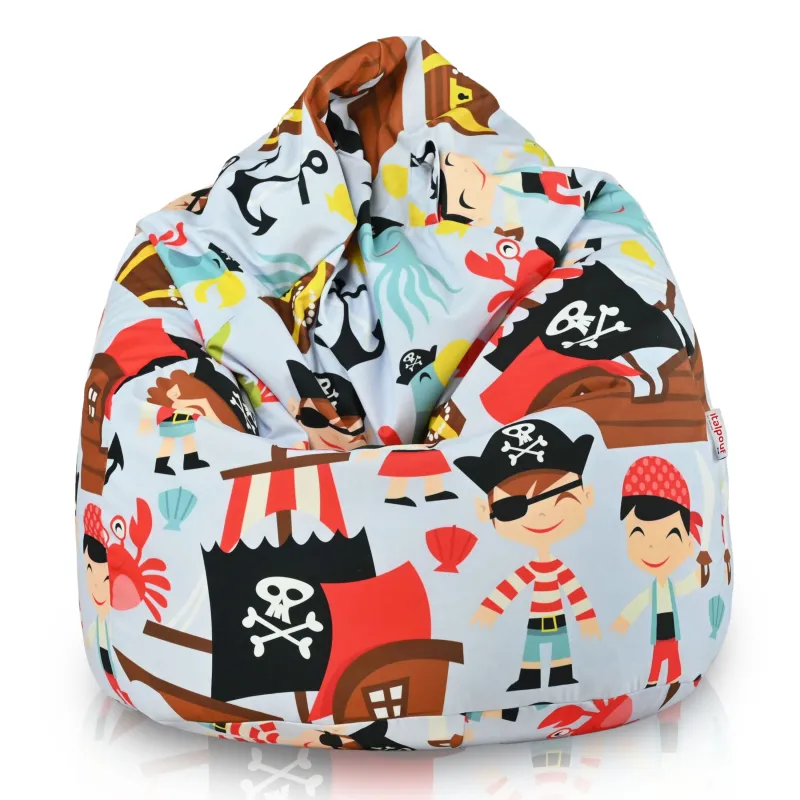 Kids Bean Bag Chair L - Premium Printed Fabric – view 163