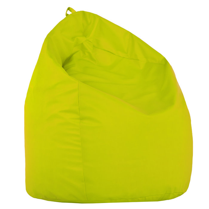 Lime XL large bean bag PU leather