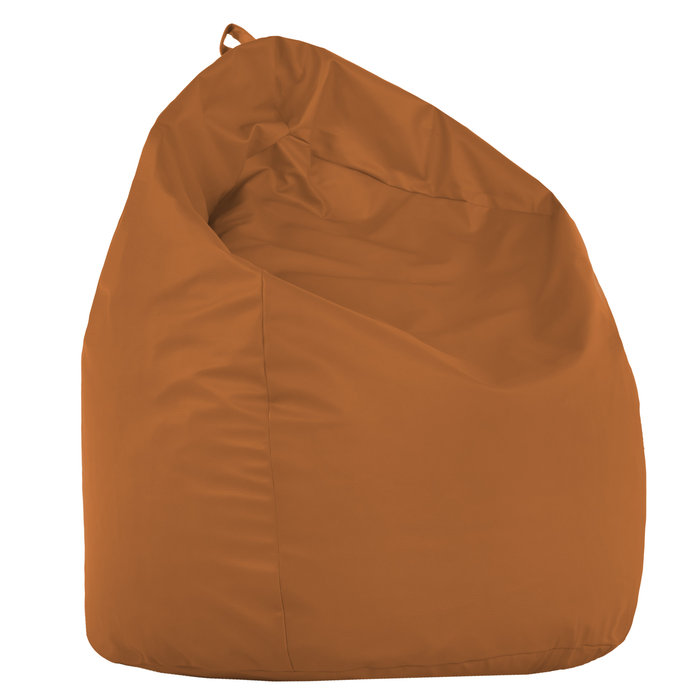 Light Brown XL large bean bag PU leather