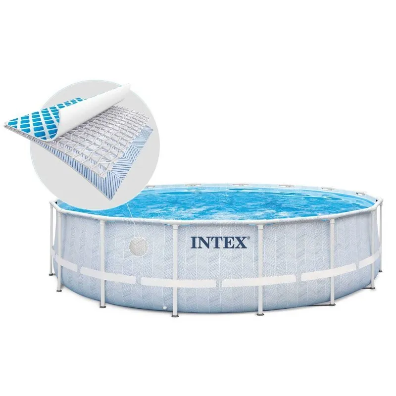 488 x 122 cm 12in1 Bestway 5619E racked garden pool.