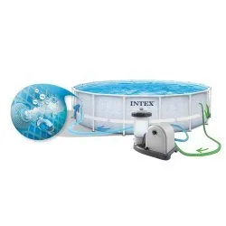488 x 122 cm 12in1 Bestway 5619E racked garden pool.