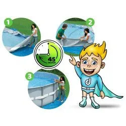 488 x 122 cm 12in1 Bestway 5619E racked garden pool.