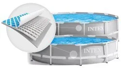 366 x 76 cm 16in1 INTEX 26712 garden rack pool + bubble machine FREE of charge