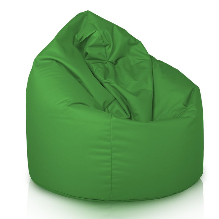 Green XL large bean bag outdoor