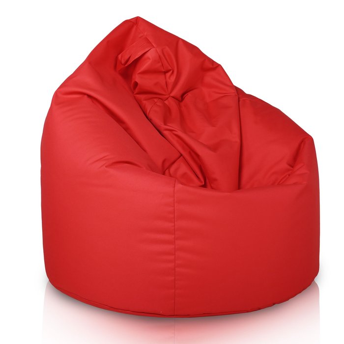 Red XL large bean bag outdoor