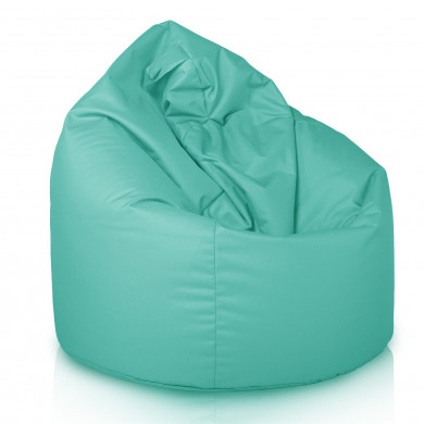 Turquoise XL large bean bag outdoor