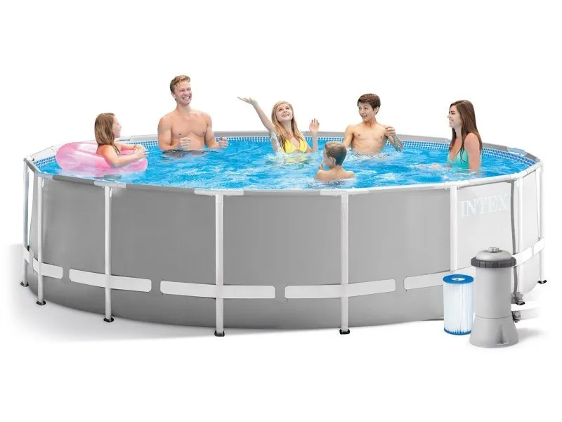 Racked garden pool 457x122 cm set 17in1 INTEX 26726