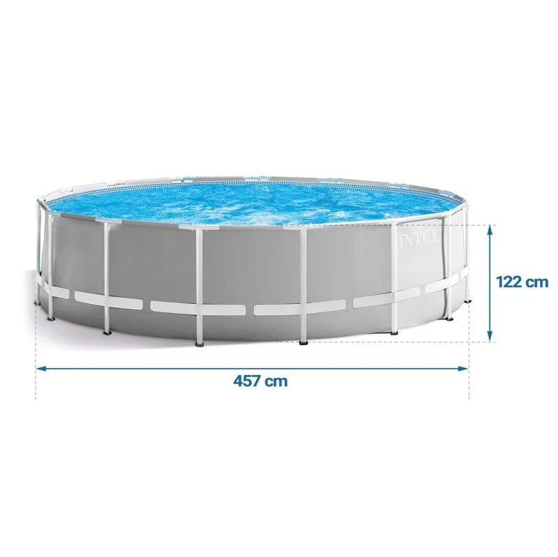 Racked garden pool 457x122 set 6in1 INTEX 26726.
