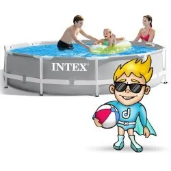 Racked garden pool 305 x 76 cm 6-in-1 set INTEX 26700