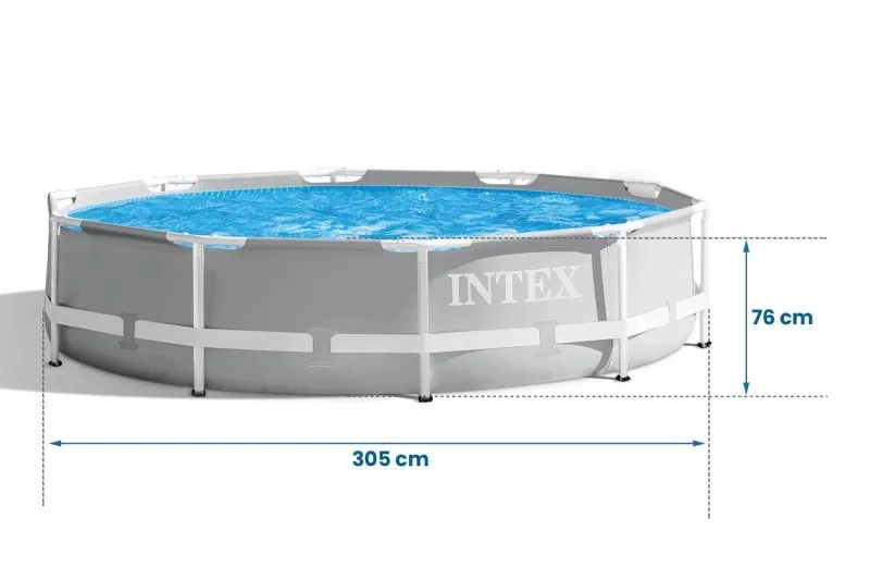 Racked garden pool 305 x 76 cm 6-in-1 set INTEX 26700