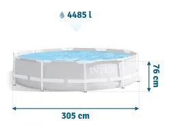 Racked garden pool 305 x 76 cm INTEX 26700