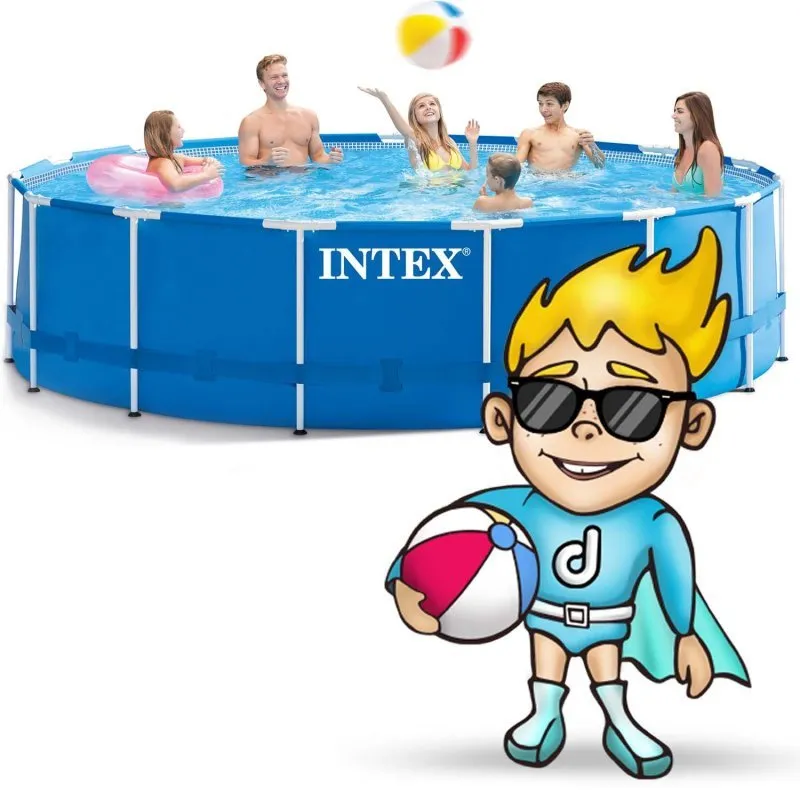 Racked garden pool 457 x 122 cm 17in1 INTEX 28242