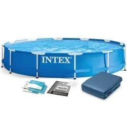 INTEX 28210 Garden Frame Pool 366 x 76 cm 6-in-1 Set