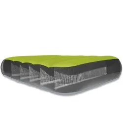 One person velour mattress with electric pump 191x76x17 cm INTEX 64097.