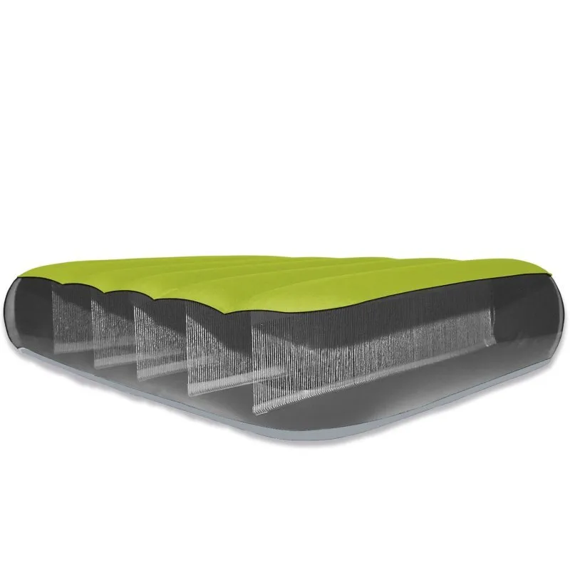 One person velour mattress with electric pump 191x76x17 cm INTEX 64097.