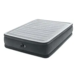 Inflatable mattress 203x152x46 cm with built-in electric pump INTEX 64414ND