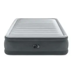 Inflatable mattress 203x152x46 cm with built-in electric pump INTEX 64414ND