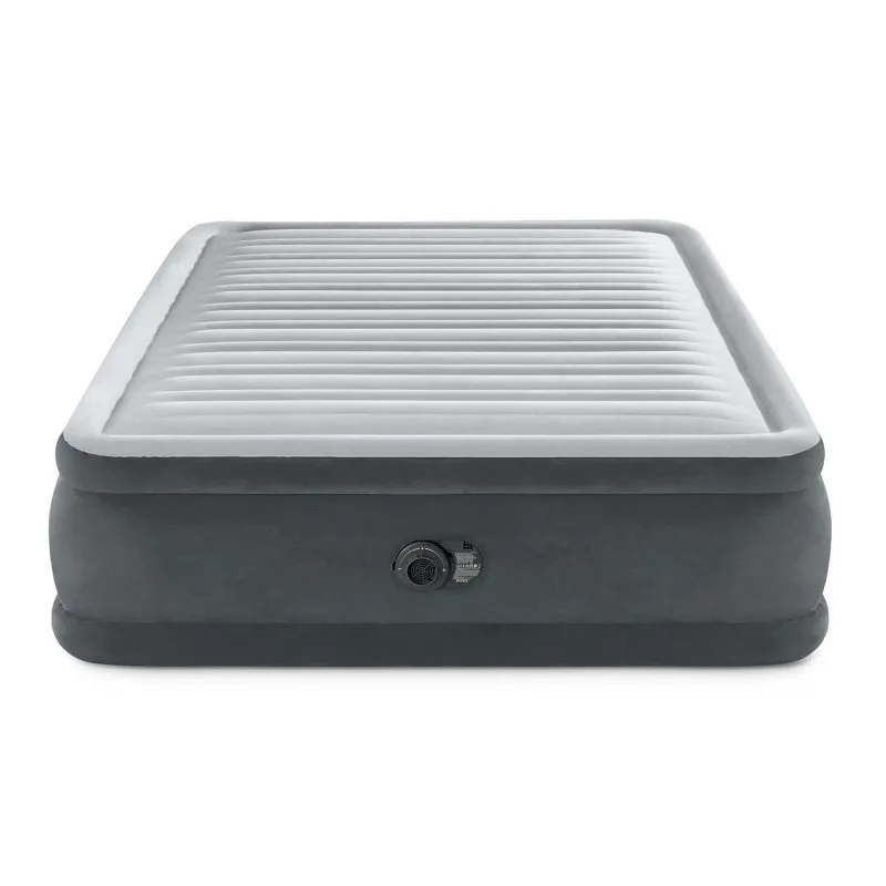 Inflatable mattress 203x152x46 cm with built-in electric pump INTEX 64414ND