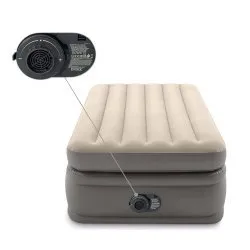 Velour mattress 191x99x51cm with built-in electric pump INTEX 64162ND