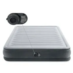 Inflatable mattress 203x152x33 with built-in electric pump INTEX 67770ND.