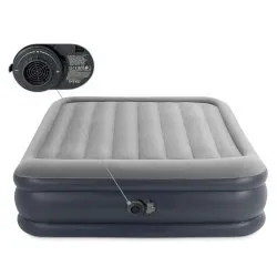 Inflatable mattress with built-in electric pump 203x152x42 cm INTEX 64136ND.