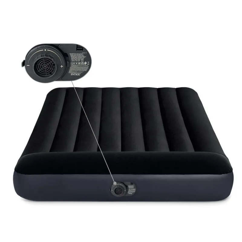 Inflatable mattress with built-in electric pump INTEX 64150