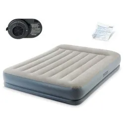 INTEX 64118 Inflatable Airbed with Built-in Electric Pump