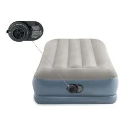 Inflatable mattress with built-in electric pump single person INTEX 64116ND