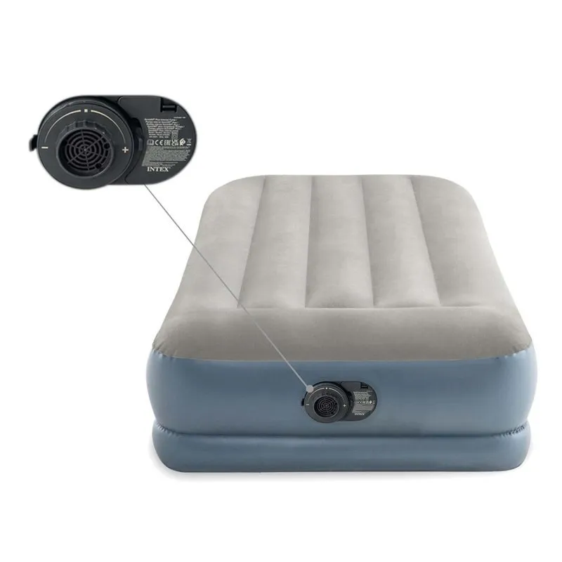 Inflatable mattress with built-in electric pump single person INTEX 64116ND