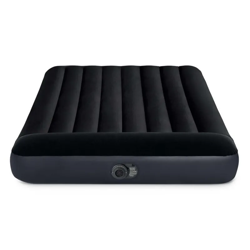 Inflatable mattress with built-in pump two-person INTEX 64148.