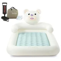 Inflatable single airbed with manual pump INTEX 66814NP