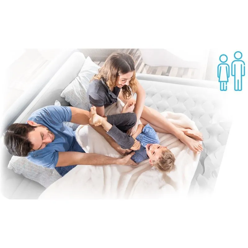 Inflatable mattress with electric pump 191 x 137 x 25 cm INTEX 64778