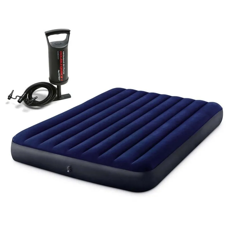 Inflatable mattress with piston pump and two pillows INTEX 64765
