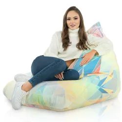 Bermuda XL Floor Seat Bean bag - Premium Printed Fabric – view 58