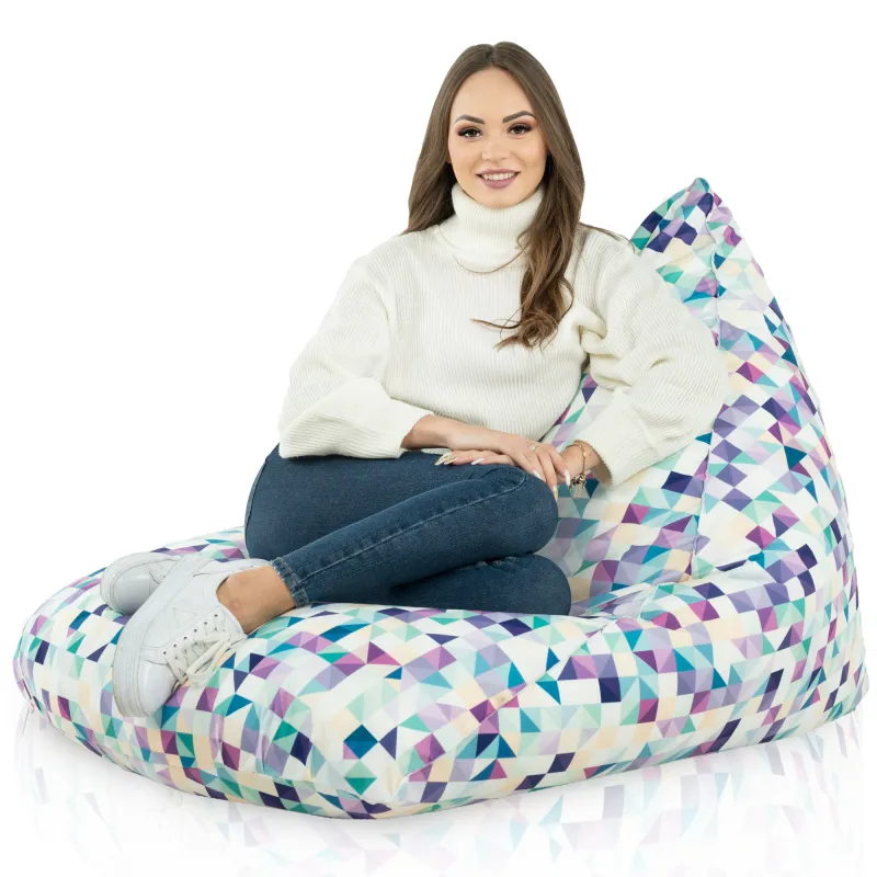 Bermuda XL Floor Seat Bean bag - Premium Printed Fabric – view 41
