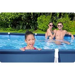 Racked garden pool 400 x 211 x 81 cm 15in1 Bestway 56405N.