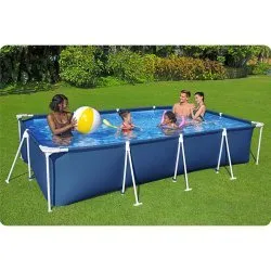 Racked garden pool 400 x 211 x 81 cm 15in1 Bestway 56405N.